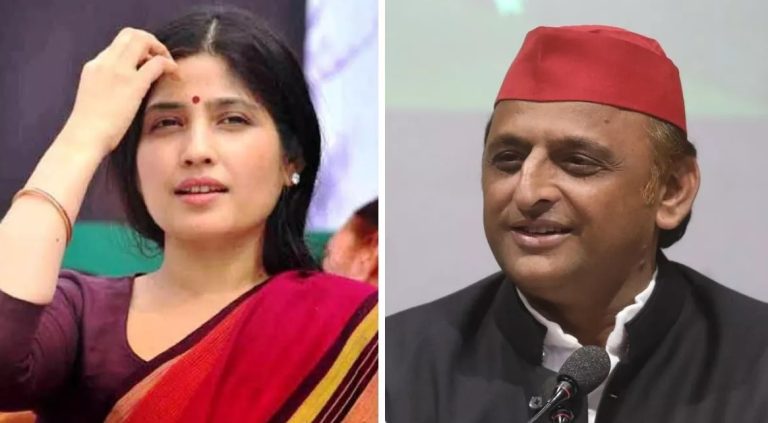 डिंपल यादव पर टिप्पणी से सपा दोहरी उलझन में, भाजपा हमलावर