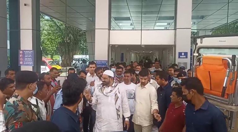 एयर एंबुलेंस से दिल्ली गए मंत्री हफ़ीजुल, लंग्स में इंफेक्शन की है शिकायत