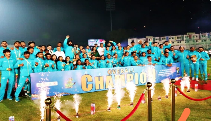 SAAF चैंपियनशिप में भारत ने रचा इतिहास: 20 स्वर्ण समेत 58 मेडल पर जमाया कब्जा