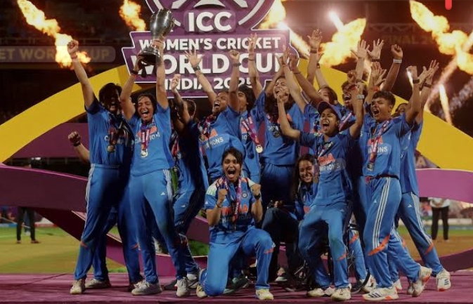 क्रिकेट में बेटियों ने किया कमाल, महिला विश्व कप किया भारत के नाम