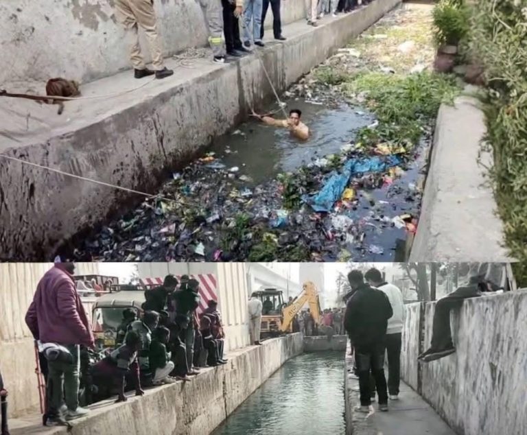 महिला ने प्रशासन को ऐसे दिया चकमा की गंदे नाले की हो गई सफाई, हुई वायरल
