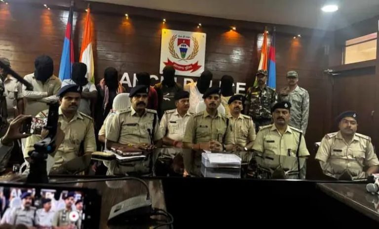 रांची में बाइक चोर गिरोह का खुलासा, 7 आरोपी गिरफ्तार