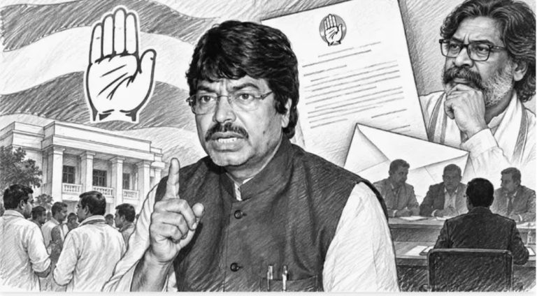 कांग्रेस ने पूर्व मंत्री योगेंद्र साव को किया शो-कॉज, सीएम हेमंत सोरेन के खिलाफ की थी बयानबाजी